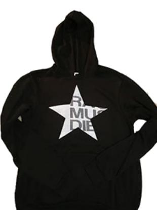 RMD star white black hoodie